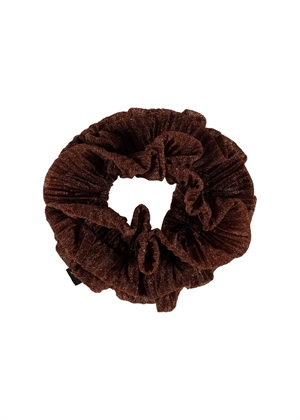 Plisse scrunchie Mocca Pico 